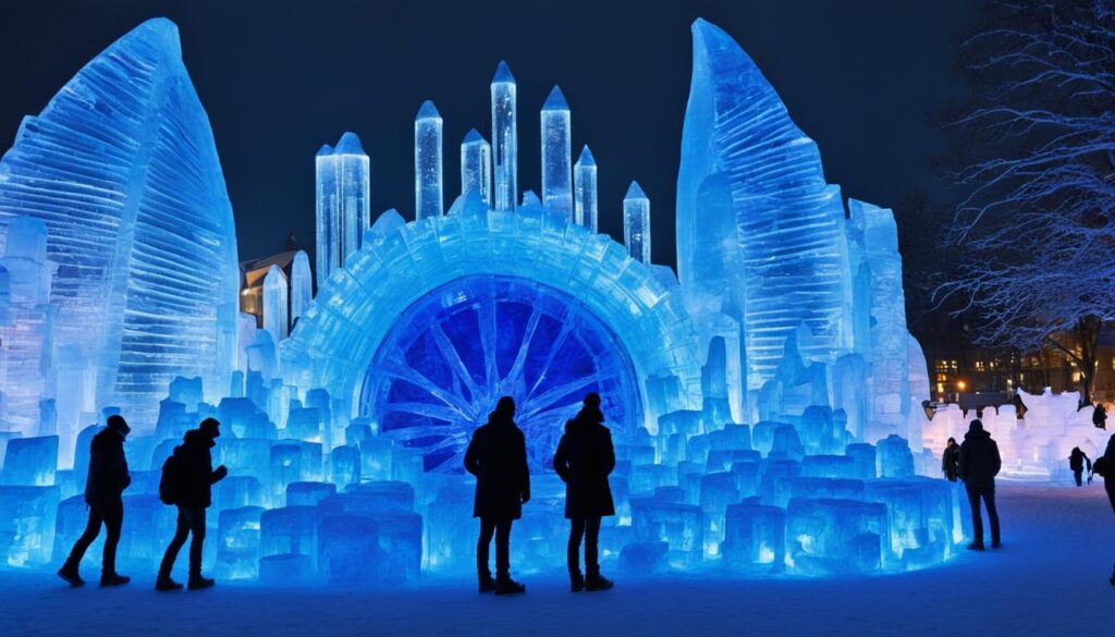 Snow and Ice Sculpture Festival Belgium